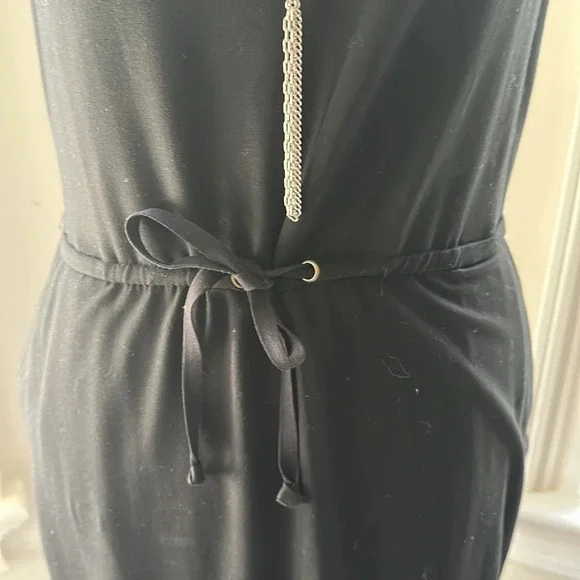 Eileen Fisher Black Sleeveless Dress, Like new, Size XS - Picture 3 of 10